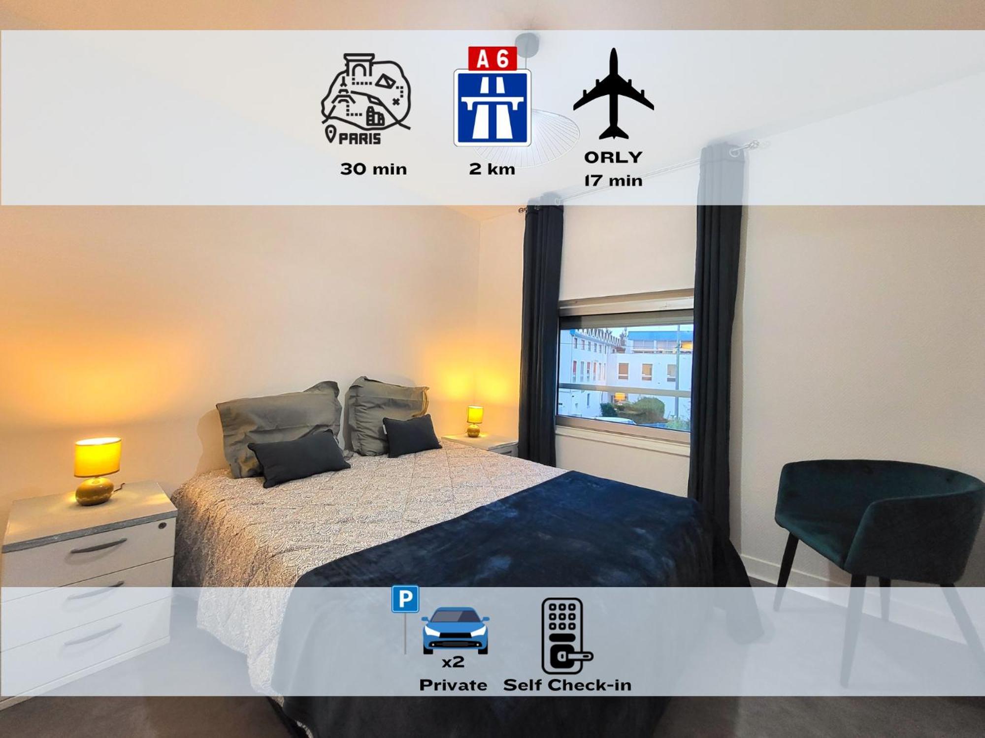 Les Entrepreneurs - Appartements Neufs Et Spacieux, Proche Rer C Et Aeroport Orly Morangis  Exterior photo