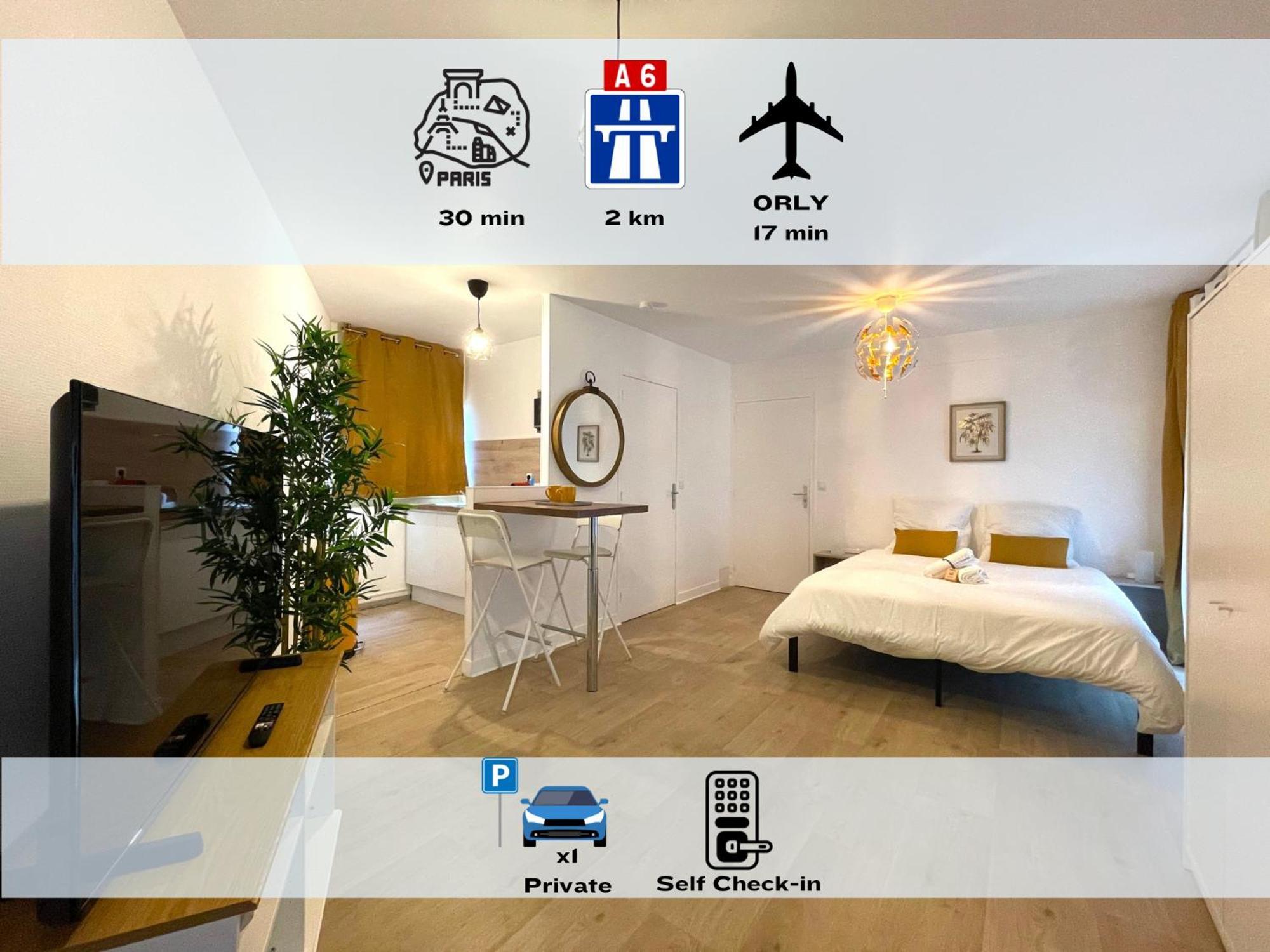 Les Entrepreneurs - Appartements Neufs Et Spacieux, Proche Rer C Et Aeroport Orly Morangis  Exterior photo